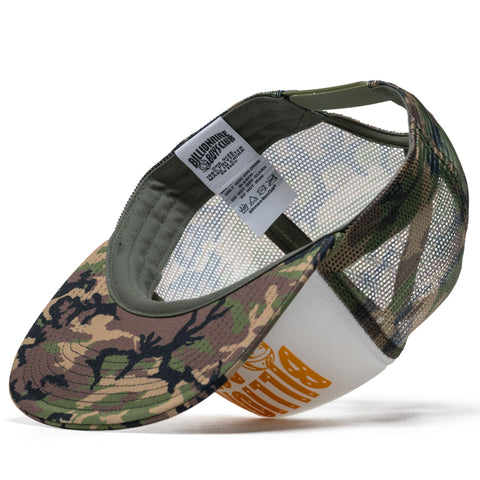 Billionaire Boys Club Camo Trucker Hat - Cypress