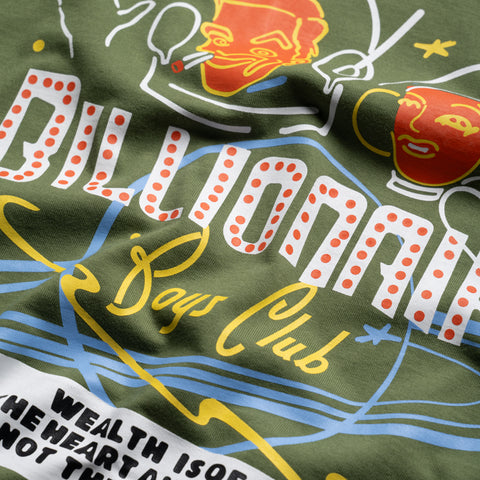 Billionaire Boys Club Lights Tee - Vineyard Green
