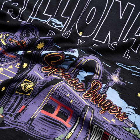 Billionaire Boys Club Diner Knit Tee - Black
