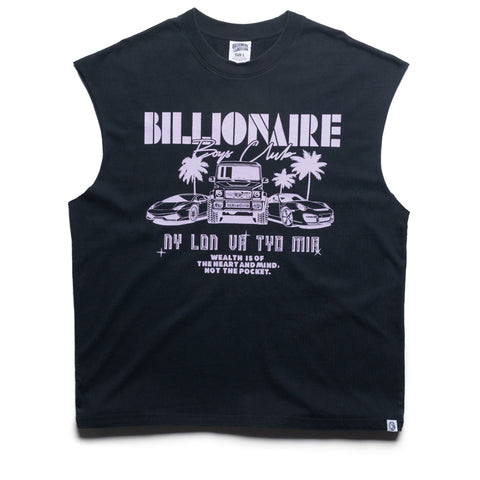 Billionaire Boys Club Ride Sleeveless Knit Tee - Black