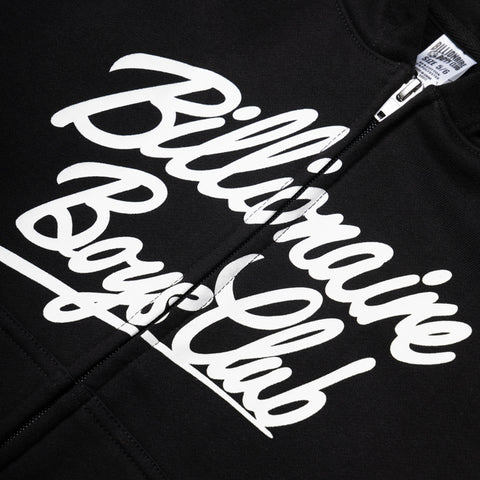 Kids Billionaire Boys Club OG Zip Front Hoodie - Black