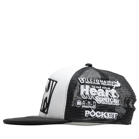 Billionaire Boys Club Solar System Trucker Hat - Black