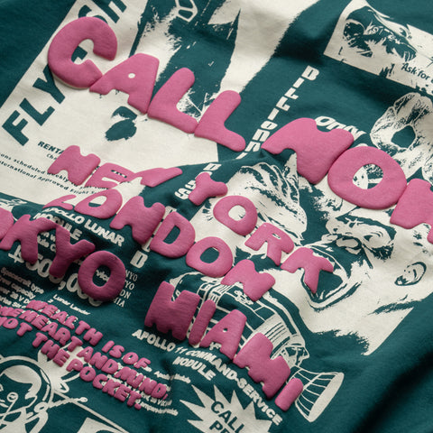 Billionaire Boys Club Cash Or Trade Tee - Rain Forest