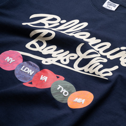 Billionaire Boys Club Align Tee - Navy Blazer