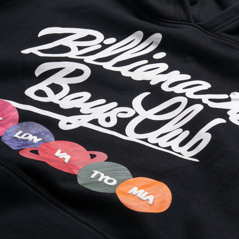 Billionaire Boys Club Script Hoodie - Black