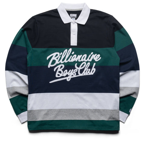 Billionaire Boys Club L/S Knit Rugby Jersey - Black