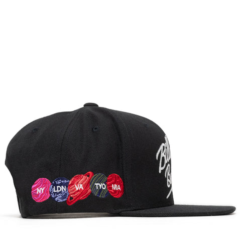 Billionaire Boys Club Script Snapback - Black
