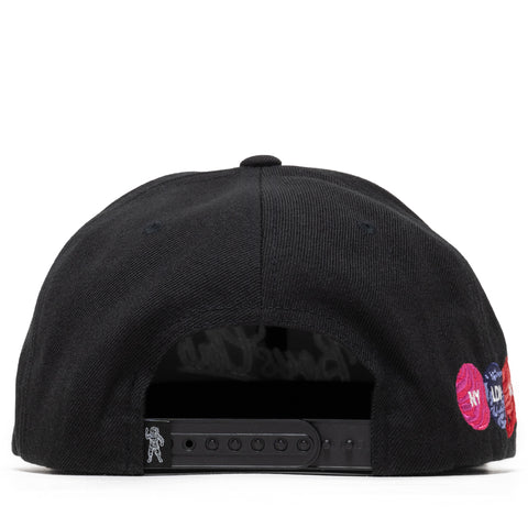Billionaire Boys Club Script Snapback - Black