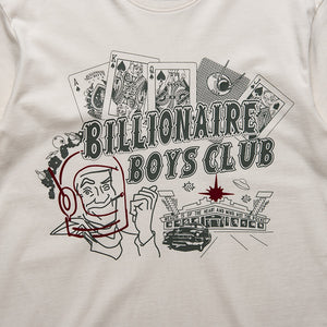 Billionaire Boys Club Space Deck Tee - Gardenia