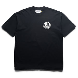 Politics Busy Being Nice Worldwide Tee - Black