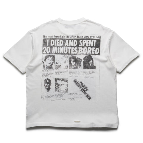 Boredom Kills Purpose Tee - White