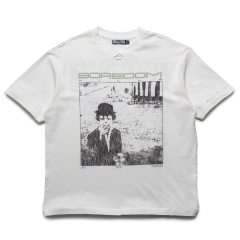 Boredom Kills Purpose Tee - White