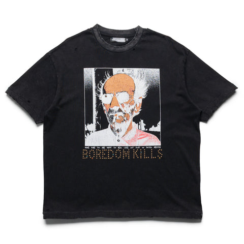 Boredom Kills Teacher Tee - Black