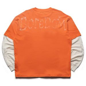 Boredom Kills Purpose Double L/S Tee - Orange