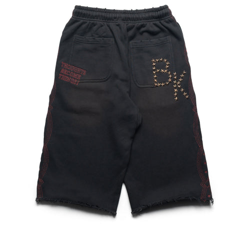 Boredom Kills Collegiate Sweat Short - Vintage Black