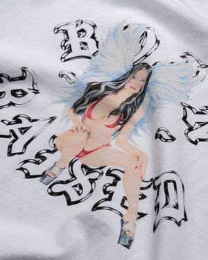 Born x Raised Fantasy Rocker Tee - White