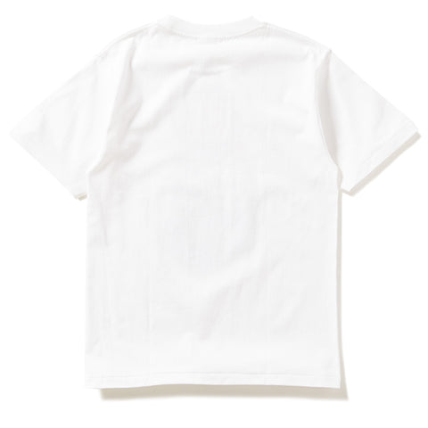 A Bathing Ape 1st Camo Milo On Ape Head Tee - White/Green