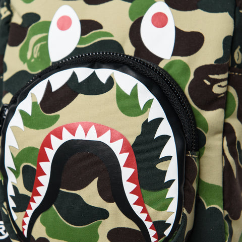 A Bathing Ape Shark Camouflage-print Backpack in Gray for Men