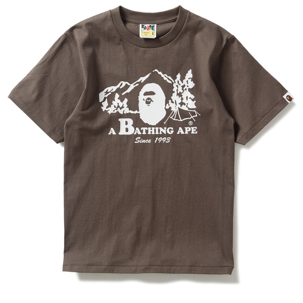 A Bathing Ape Camp Tee - Brown