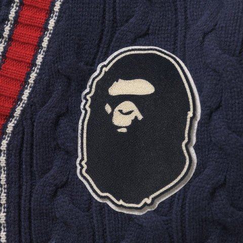 Bape x Concepts Cardigan Navy