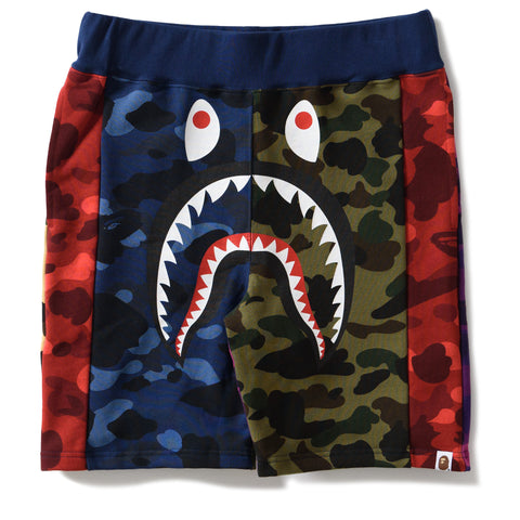 Brand New Bape shorts shark green Bathing Ape Size Medium M Camo