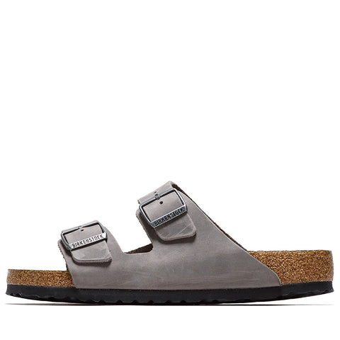 Birkenstock Arizona Soft Footbed Oiled Leather - Iron