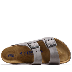 Birkenstock Arizona Soft Footbed Oiled Leather - Iron