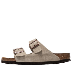 Birkenstock Arizona Soft Footbed Suede - Taupe