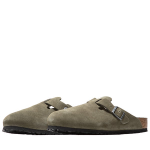 Birkenstock Boston Soft Footbed Suede - Thyme Tonal