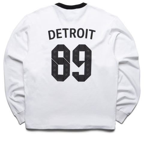 Carhartt WIP 89 Ringer L/S Tee - White/Black