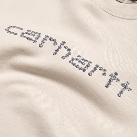 Carhartt WIP Rivet Script Sweater - Natural