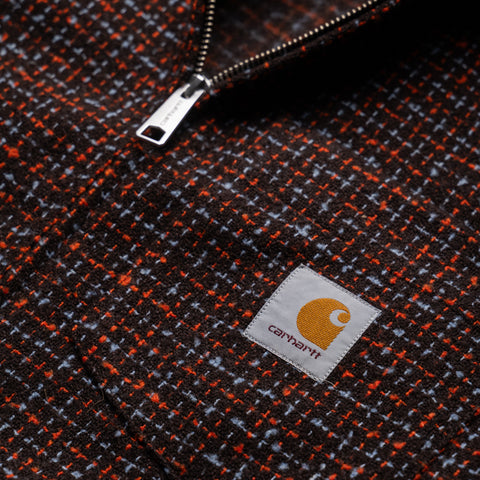 Carhartt WIP Bellamy Check Shirt Jacket - Tobacco
