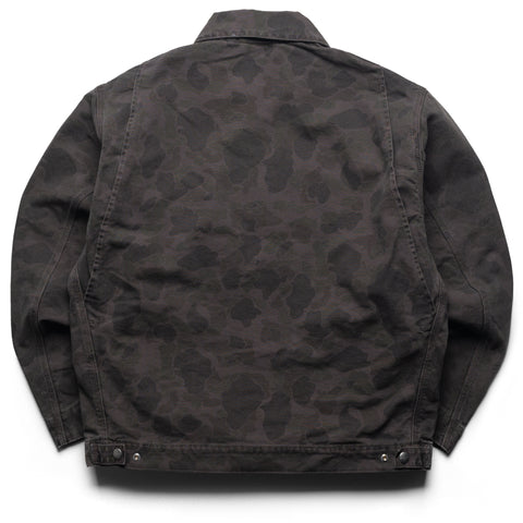 Carhartt WIP Duck Detroit Jacket - Green/Porphyry Camo Duck