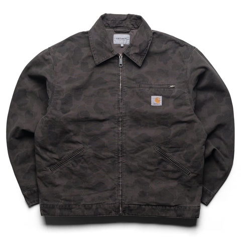 Carhartt WIP Duck Detroit Jacket - Green/Porphyry Camo Duck