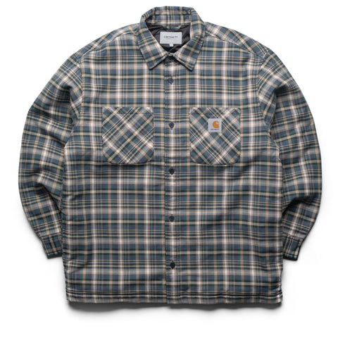 Carhartt WIP Cronyn Check Shirt Jacket - Dark Navy