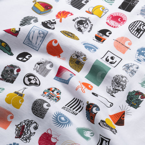 Carhartt WIP C Logo Archive Tee - White