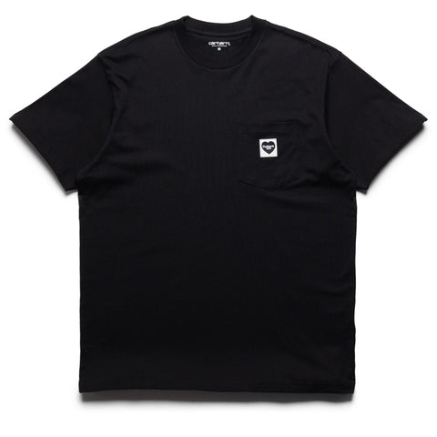 Carhartt WIP Pocket Heart Tee - Black