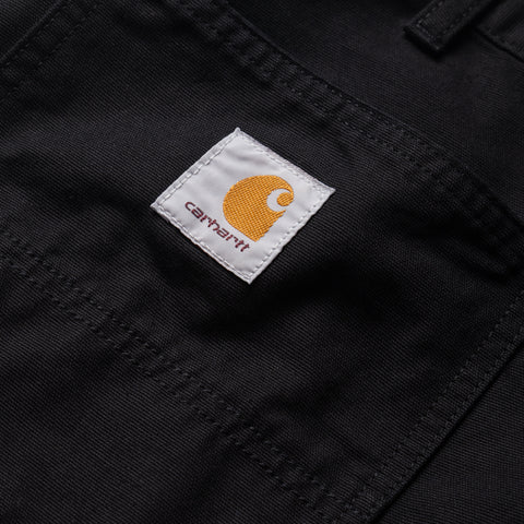 Carhartt WIP Double Knee Short - Black