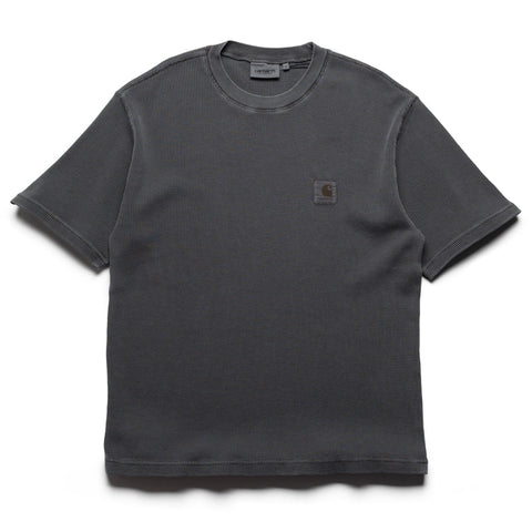 Carhartt WIP Nelson Waffle Tee - Black