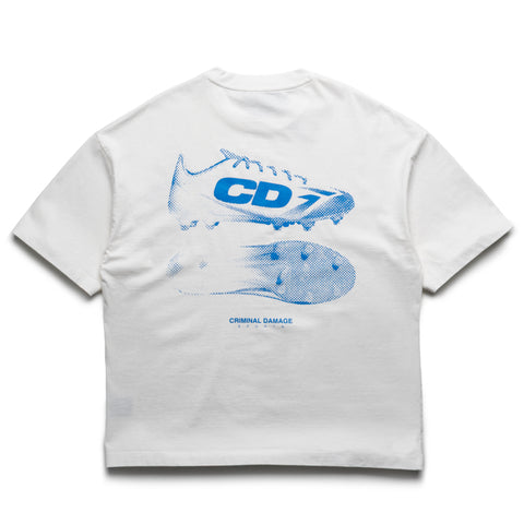 Criminal Damage Boots Tee - Off White