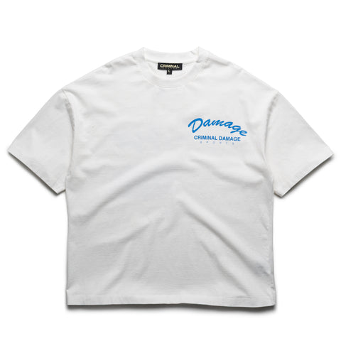 Criminal Damage Boots Tee - Off White