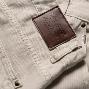 Criminal Damage Logo Mechanic Shorts - Washed Stone