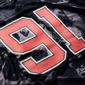 Criminal Damage Carnival FC Football Shirt - Greyscale