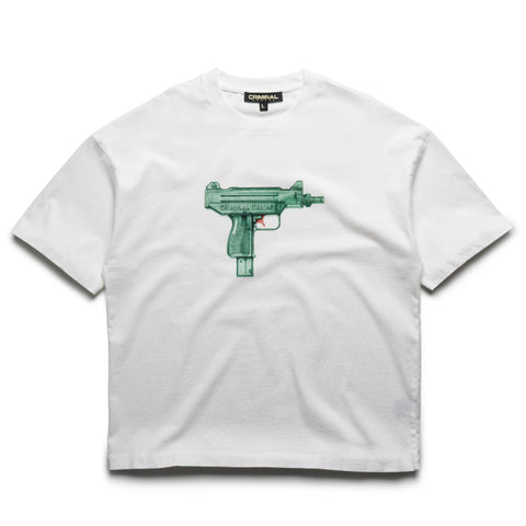 Criminal Damage Water Gun Tee - Off White