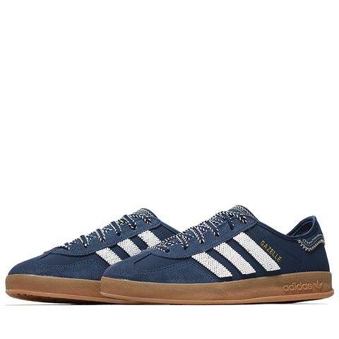 CLOT x Adidas Gazelle - Collegiate Navy/Off White