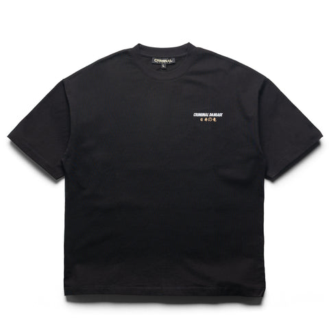 Criminal Damage Dragon Wave Tee - Black