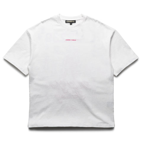 Criminal Damage Fantasy Fulfilled Tee - Off White/Pink