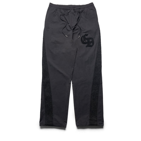 Criminal Damage Micro Sherpa & Nylon Track Pant - Black
