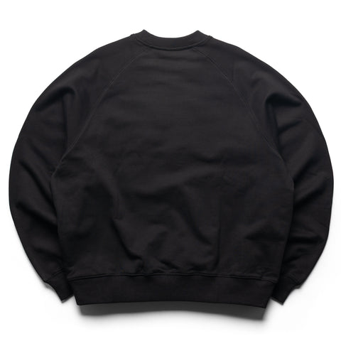 Criminal Damage Pullman Sweatshirt - Black/Mustard