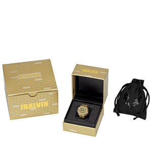 J Balvin x Casio Digital Ring Watch - Gold